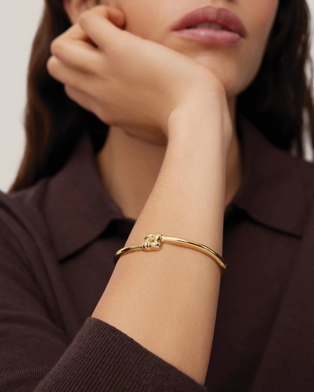 Jenny Bird - Slim Woven Square Bangle