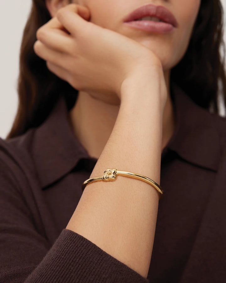Jenny Bird - Slim Woven Square Bangle
