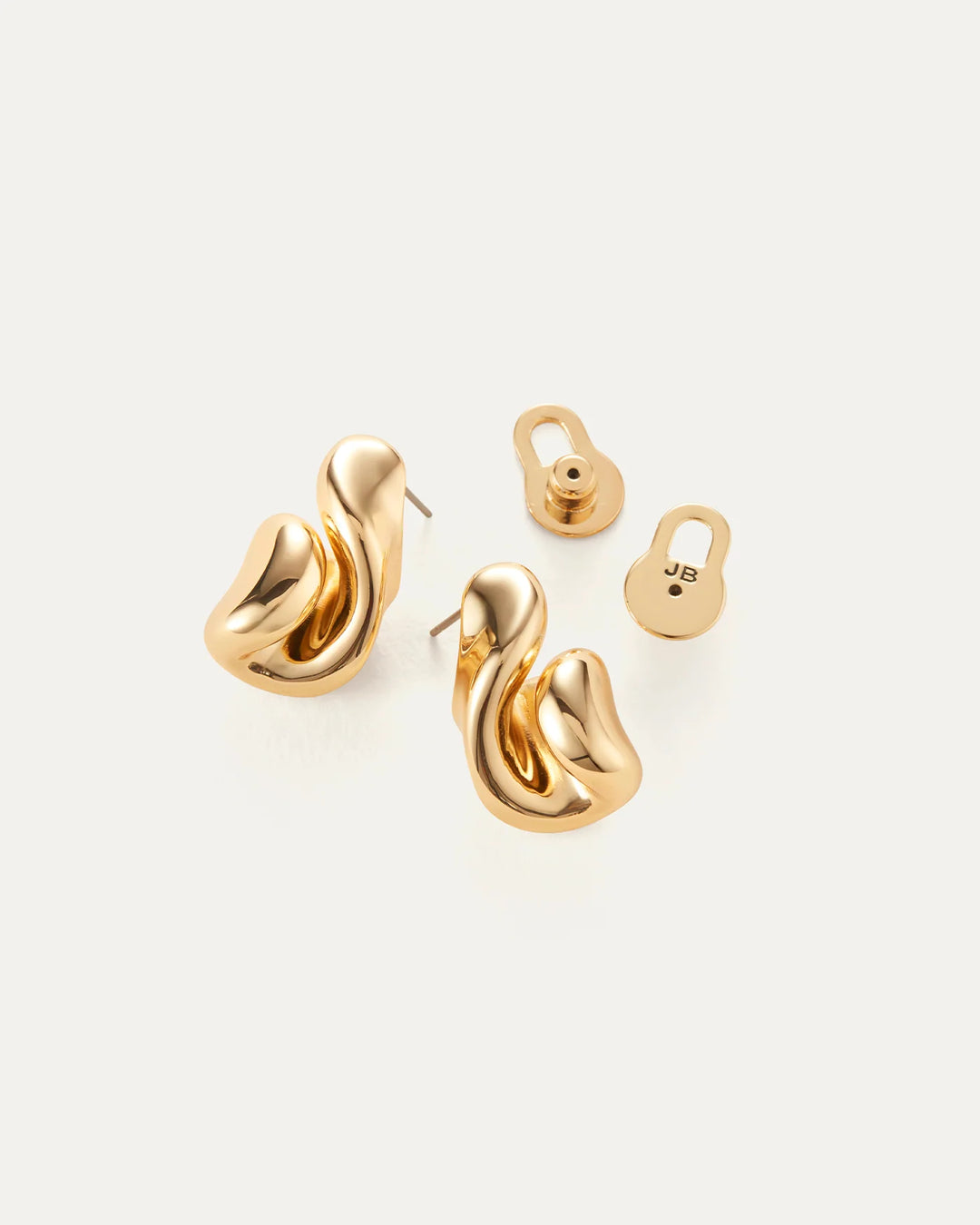 Jenny Bird - Boucles d'oreilles Estelle en Or