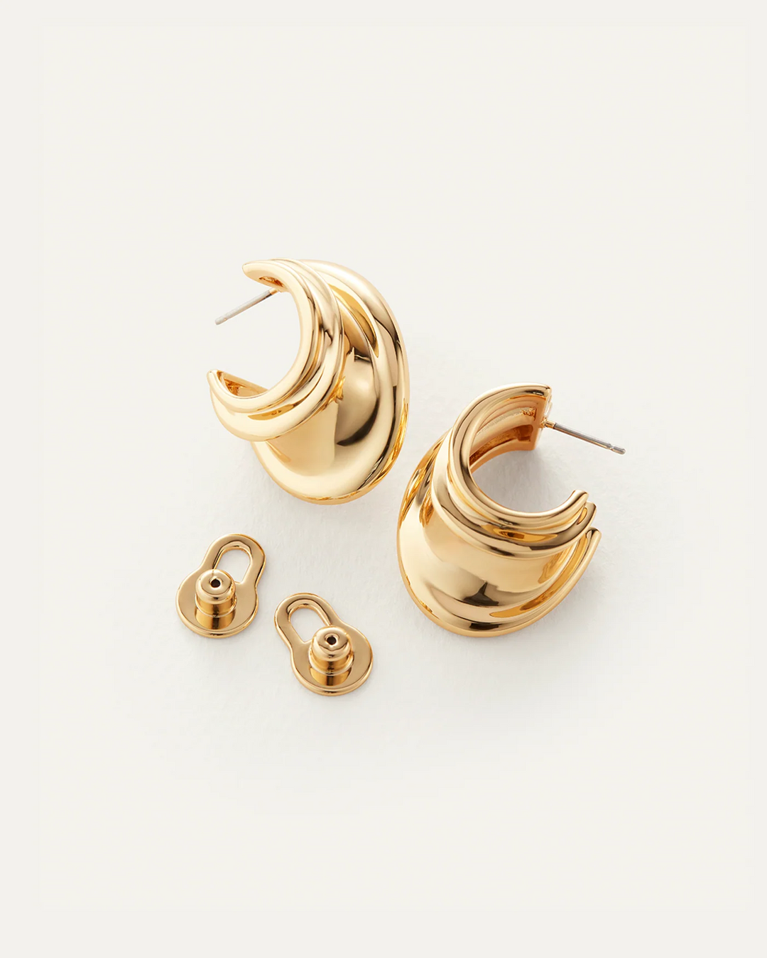 Jenny Bird - Boucles d'oreilles Leona en Or