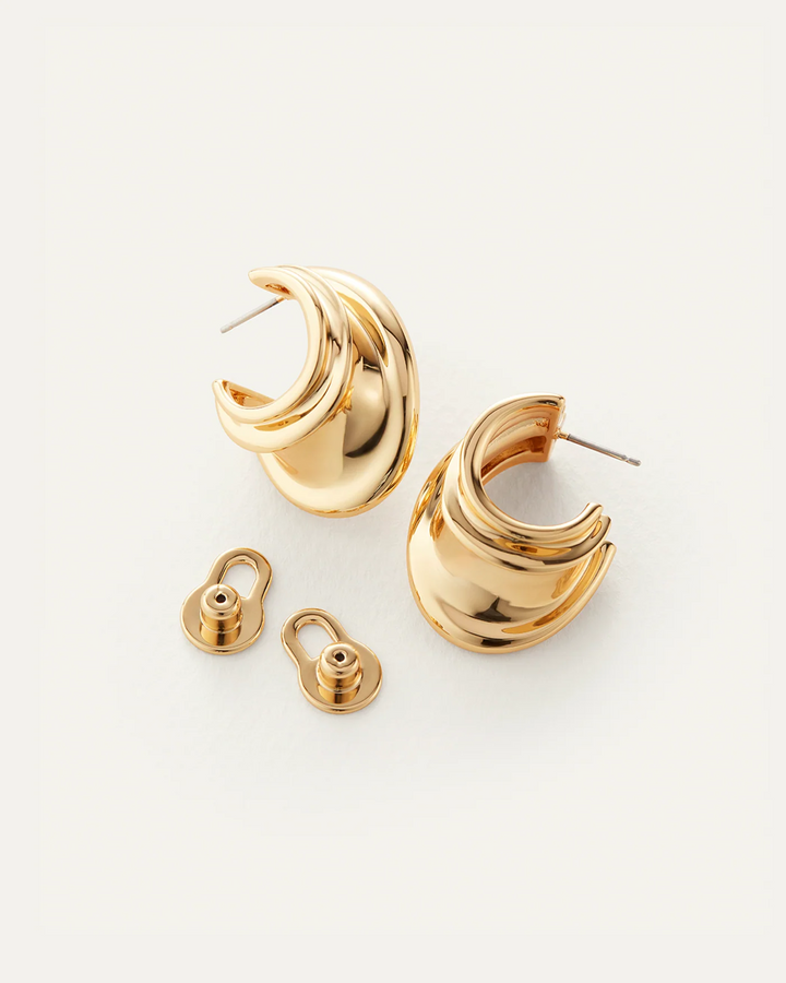 Jenny Bird - Boucles d'oreilles Leona en Or