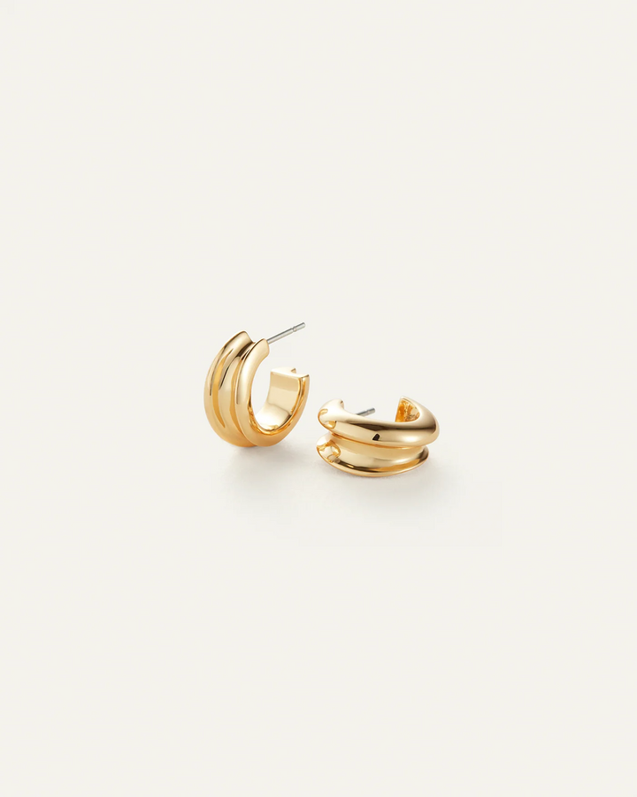 Jenny Bird - Boucles d'oreilles Mini Lennon en Or