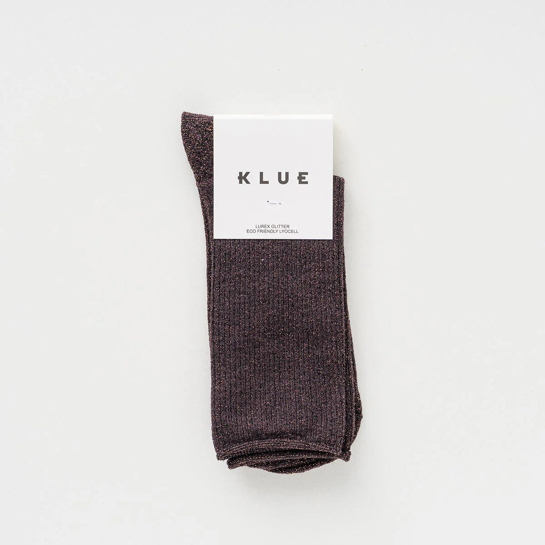 Klue - Chaussettes lurex paillettes