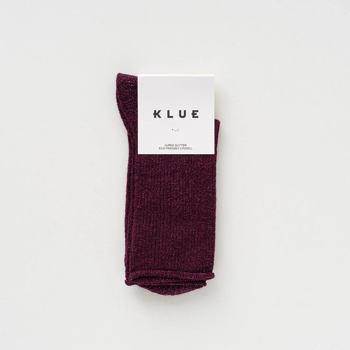 Klue - Chaussettes lurex paillettes