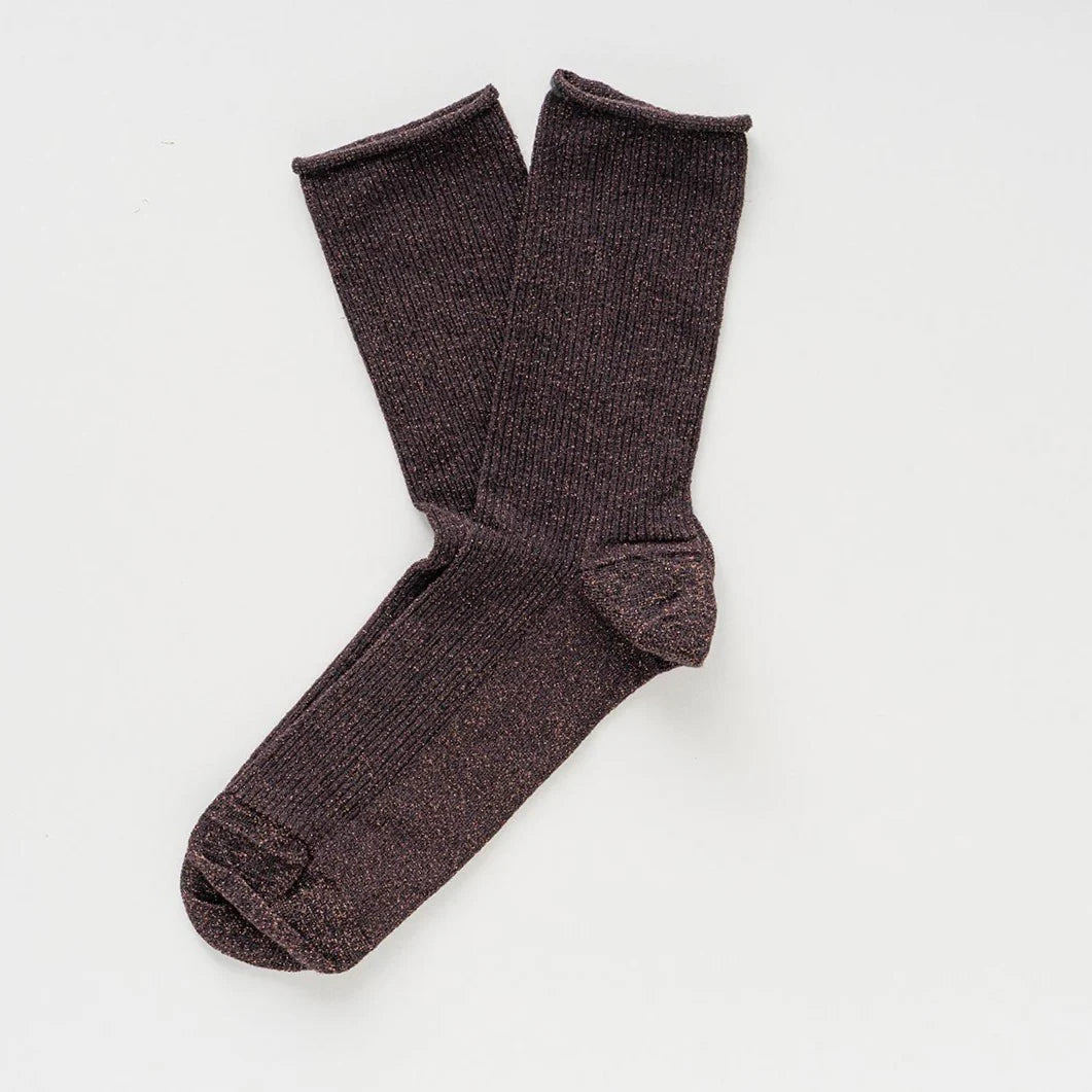Klue - Chaussettes lurex paillettes