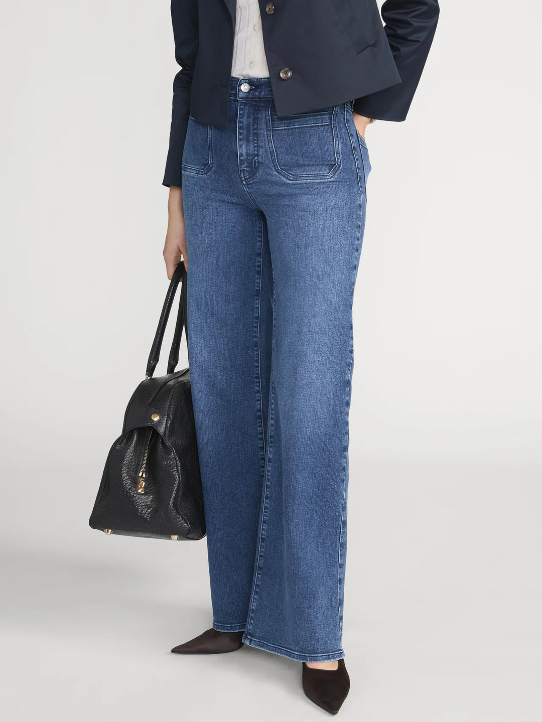 Frame - Jeans Le Slim Palazzo Modernist Pocket
