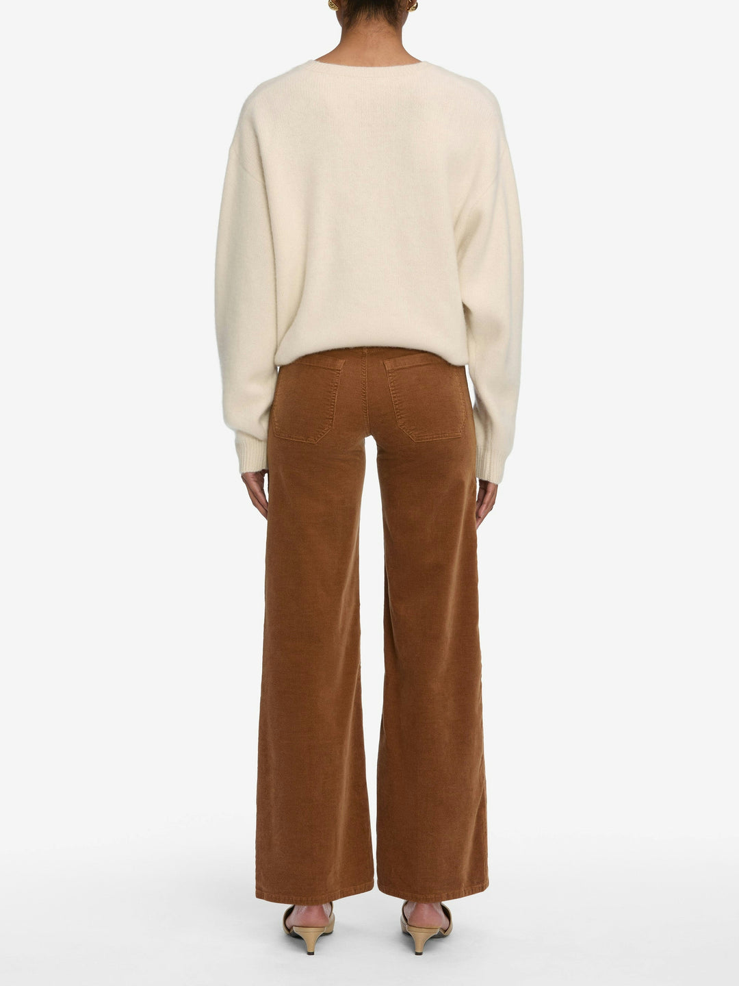 Frame - Pantalon à poches Slim Palazzo Modernist