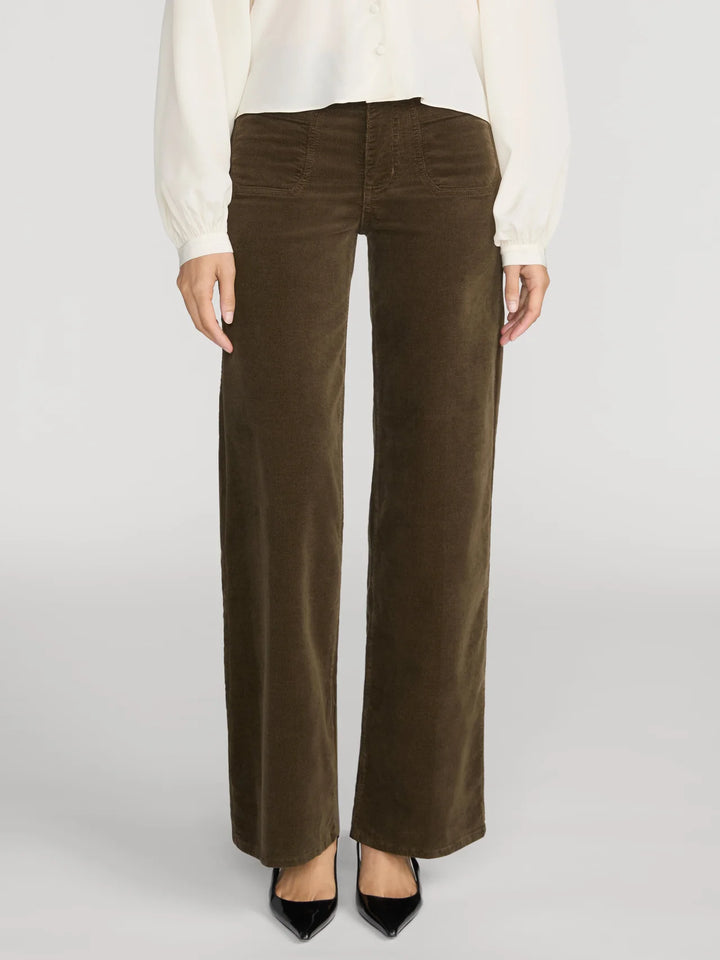 Frame - Pantalon Le Slim Palazzo Modernist Corduroy