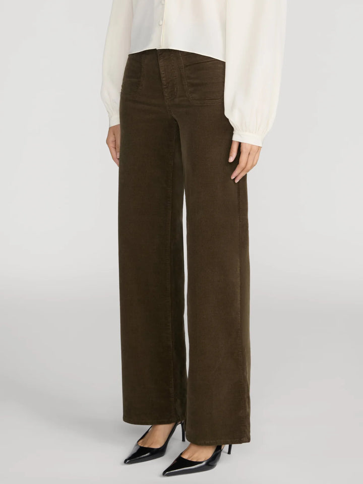 Frame - Pantalon Le Slim Palazzo Modernist Corduroy