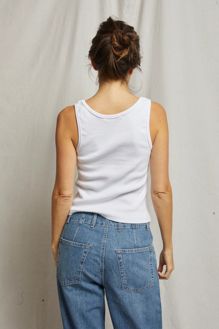 PerfectWhiteTee - Débardeur Maria Col V