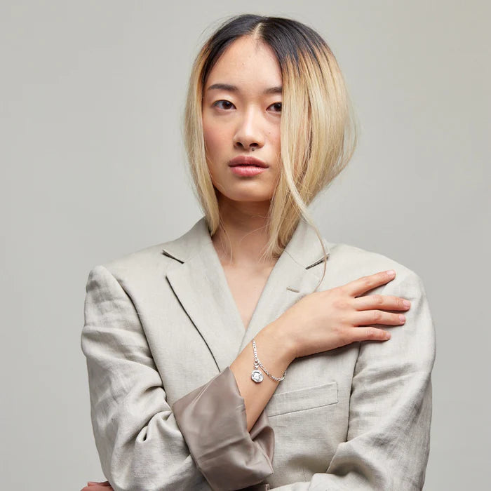 Deux Lions - Bracelet Sicilian Link en Argent