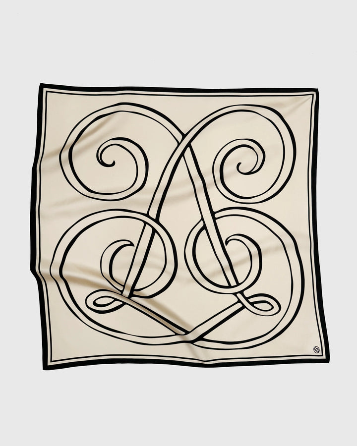 LeScarf - Foulard Monogramme