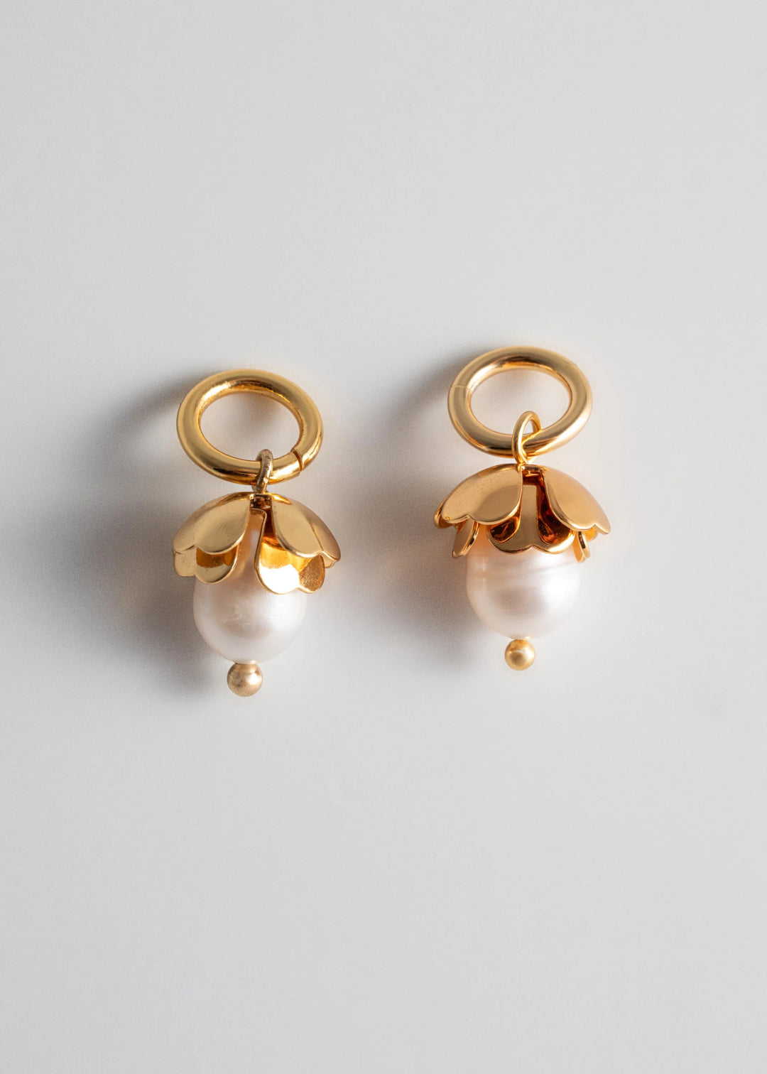 Mademoiselle Jules - Vera Hoops & Mini Neroli Charm Gold