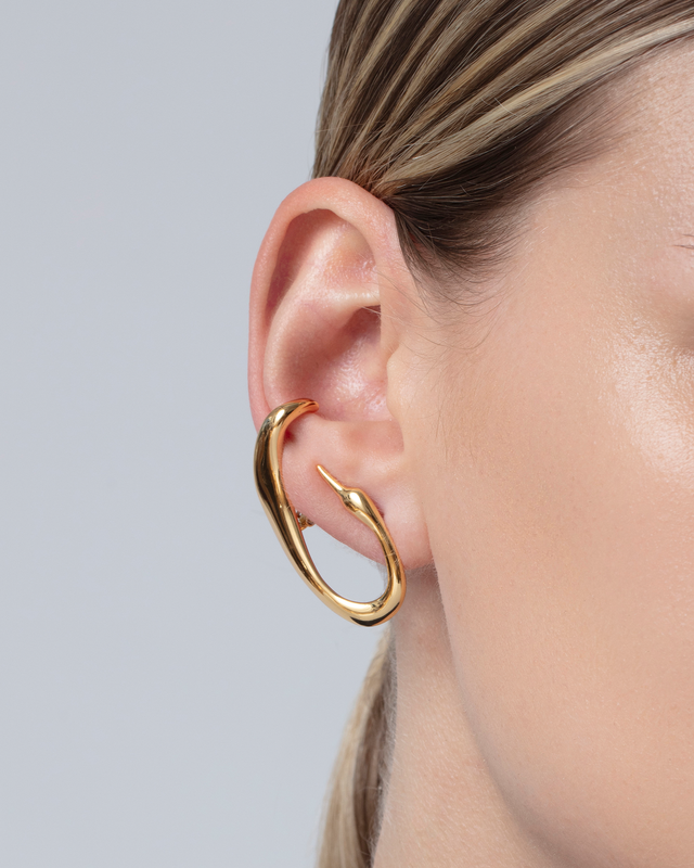 Jenny Bird - Boucles D’Oreilles Climber Egret