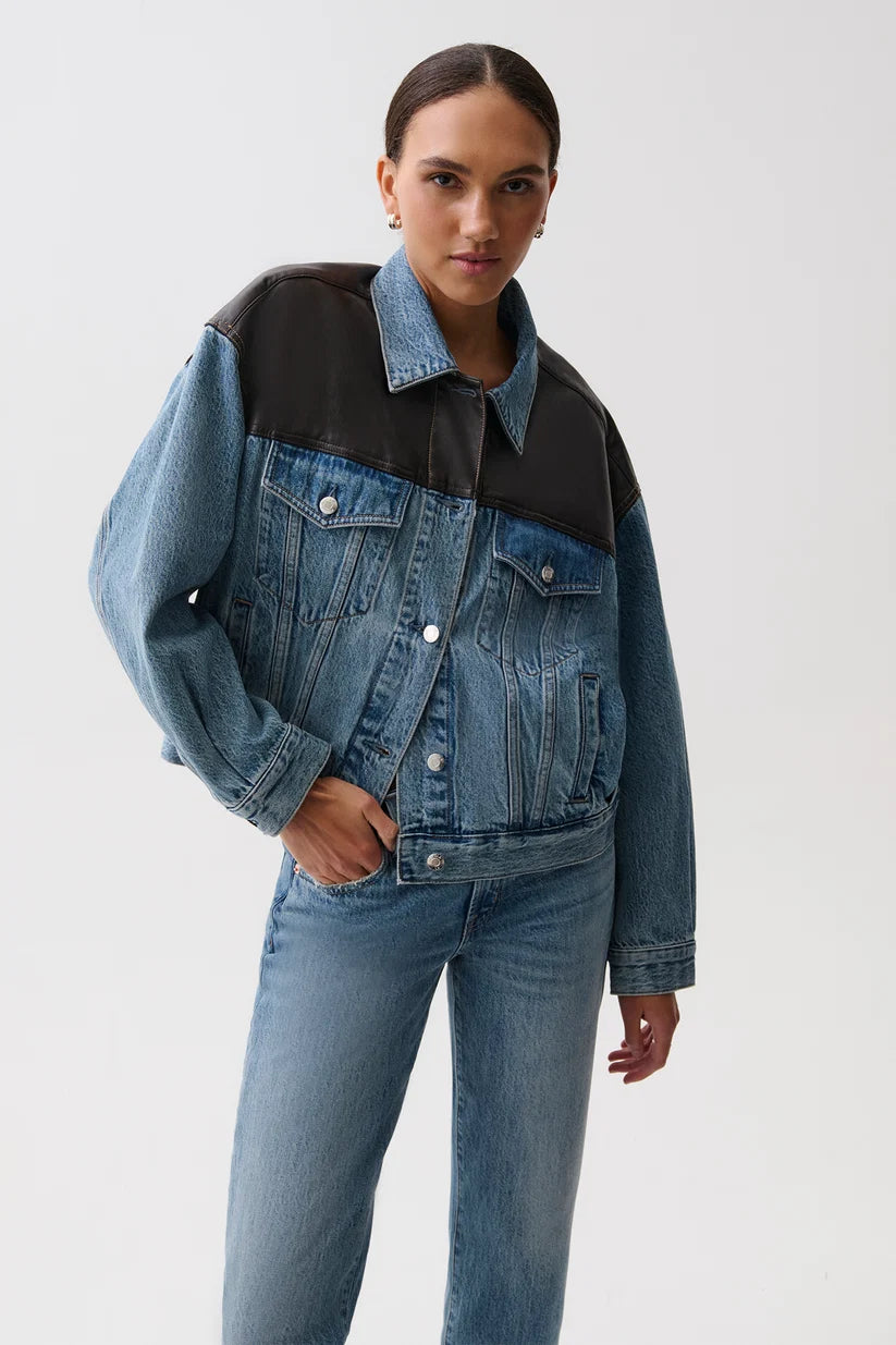 Pistola - Veste en denim Harley