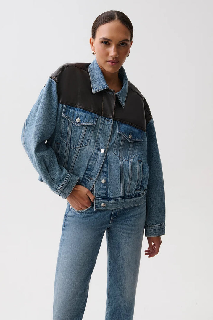 Pistola - Veste en denim Harley