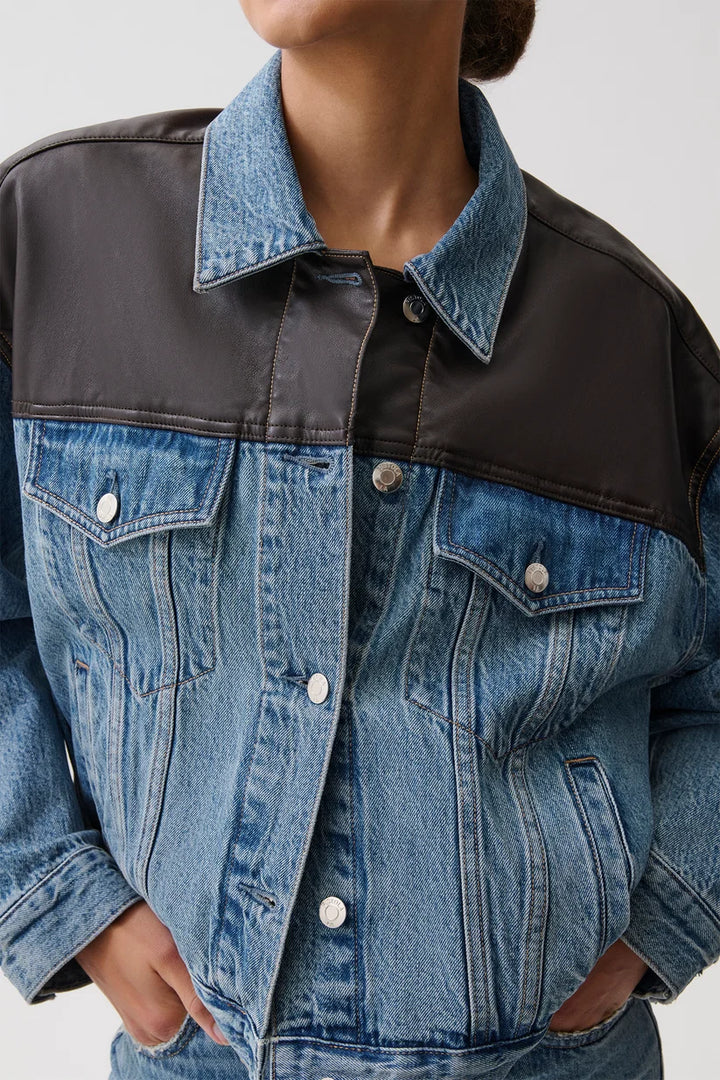 Pistola - Veste en denim Harley