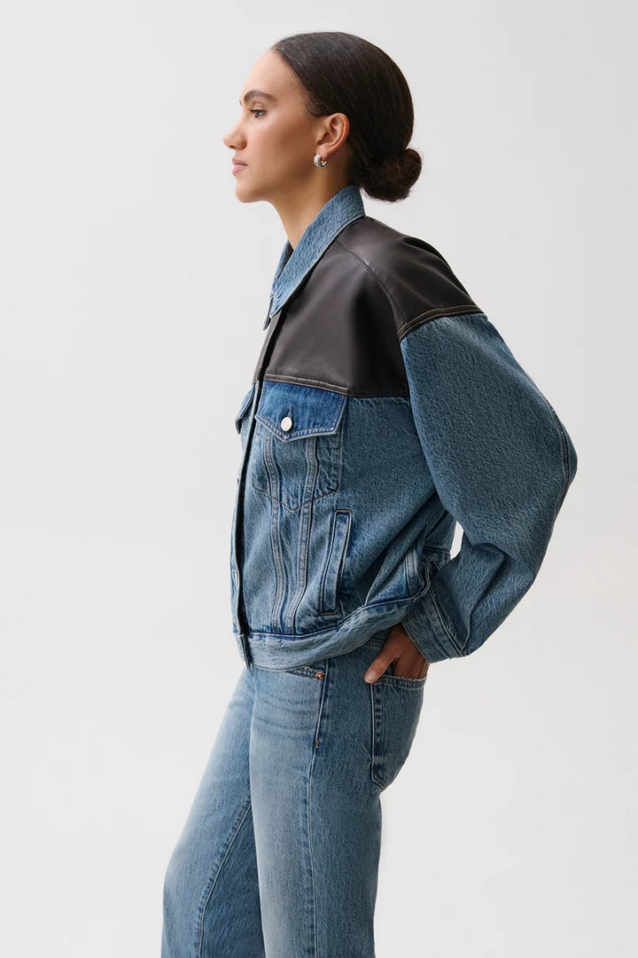 Pistola - Veste en denim Harley