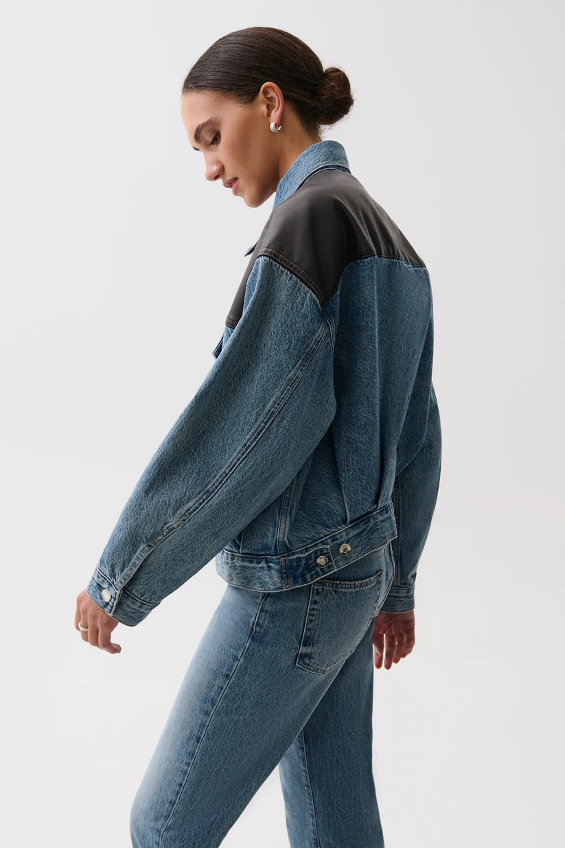 Pistola - Veste en denim Harley