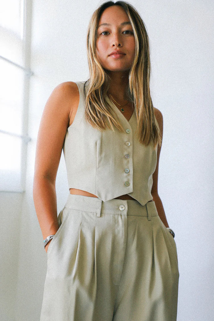 Donni - Cropped Vest