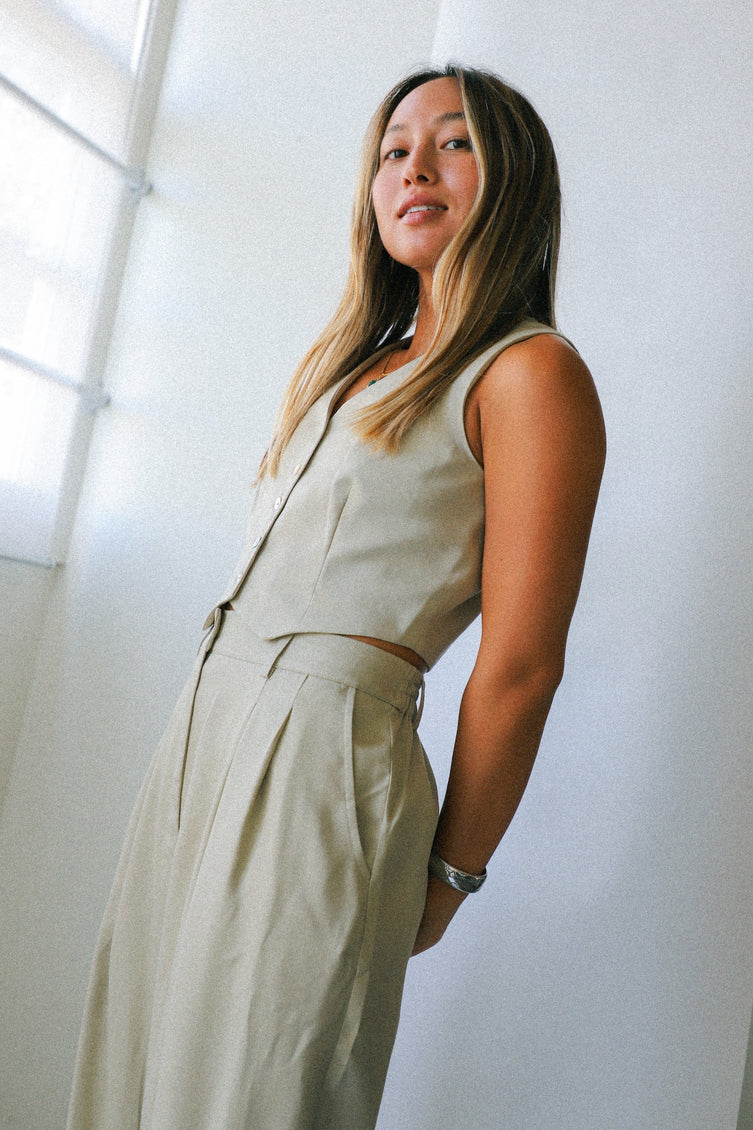 Donni - Cropped Vest