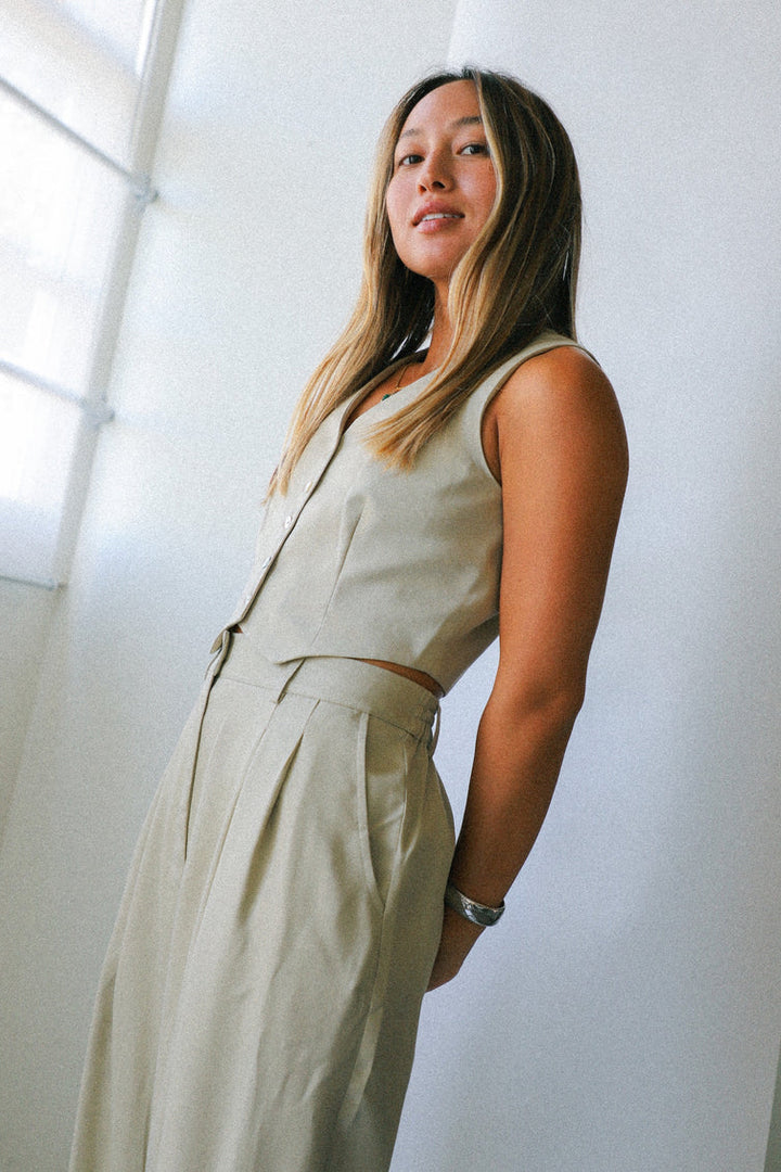 Donni - Cropped Vest