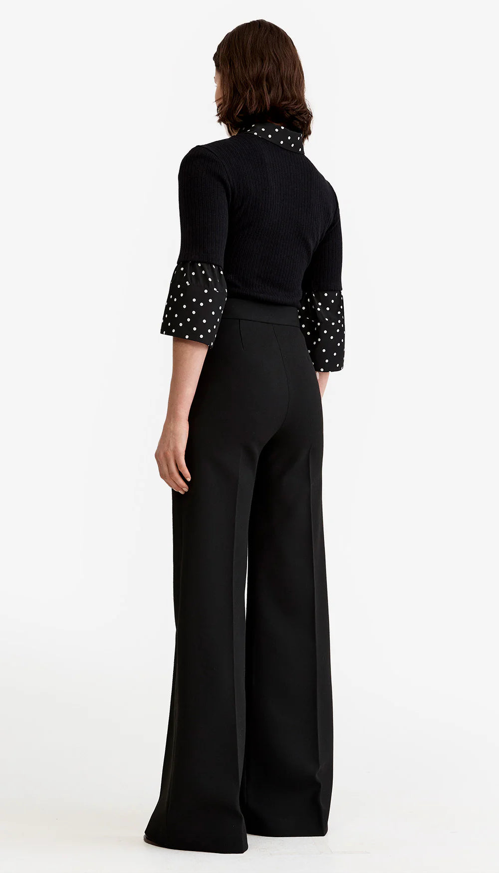 Smythe - Pantalon wide leg nautique