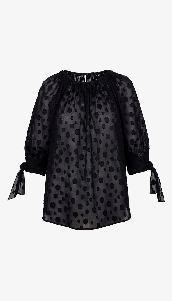 Smythe - Blouse à manches nouées