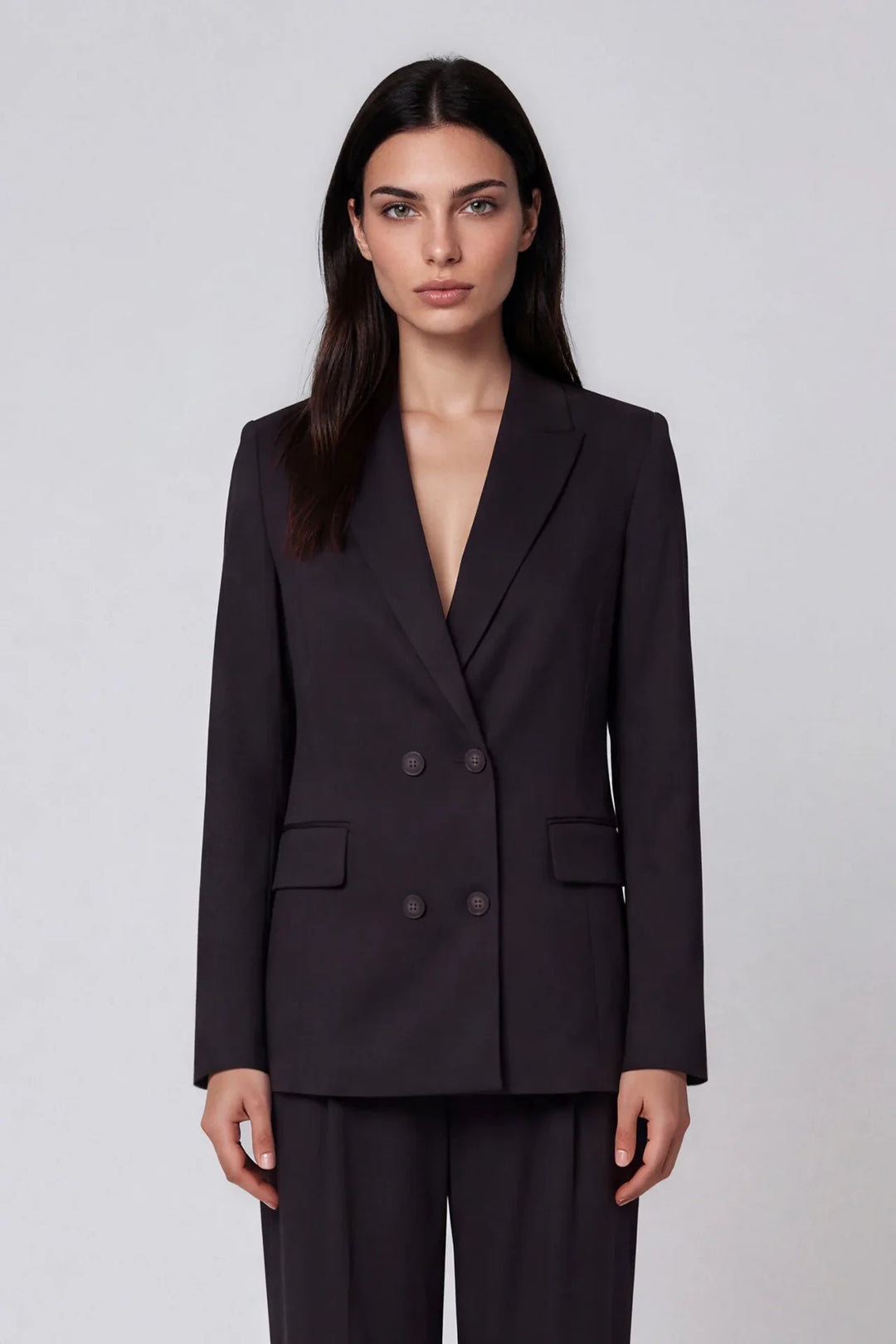 Pure &amp; Simple - Blazer croisé en satin