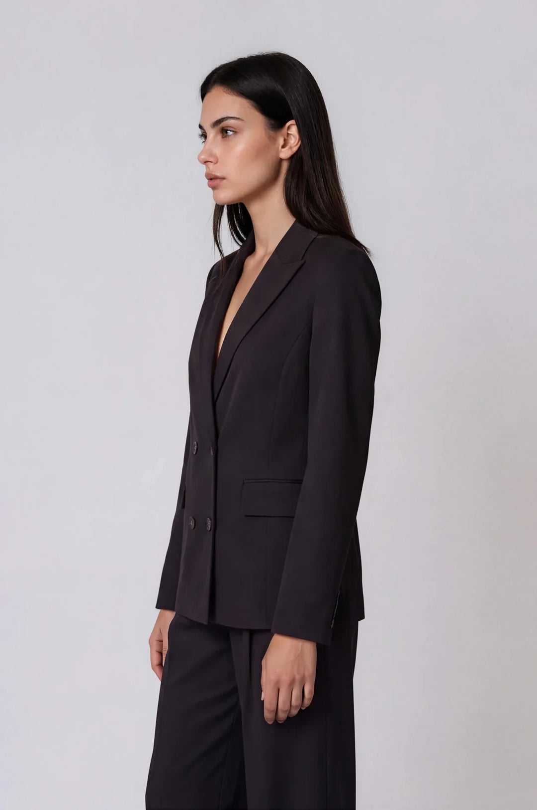 Pure &amp; Simple - Blazer croisé en satin