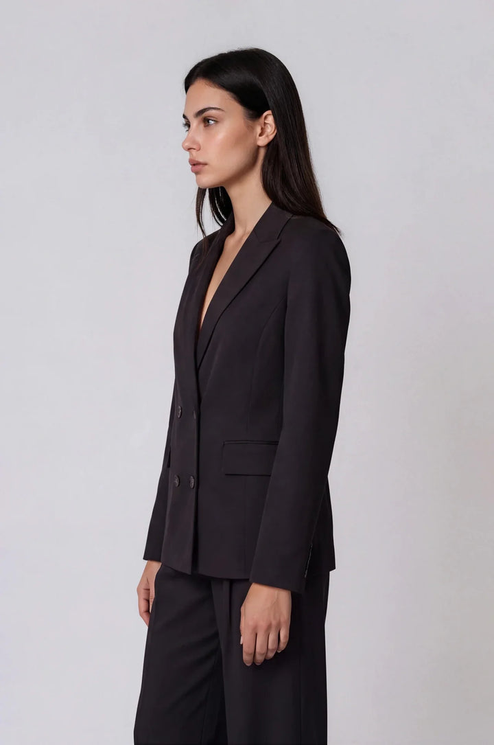 Pure &amp; Simple - Blazer croisé en satin