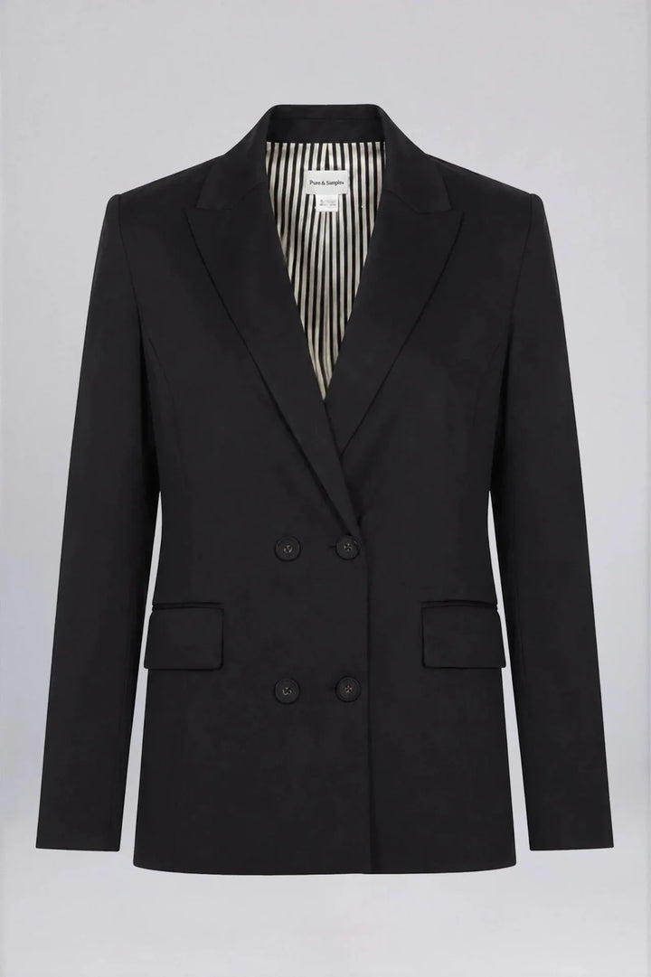 Pure &amp; Simple - Blazer croisé en satin