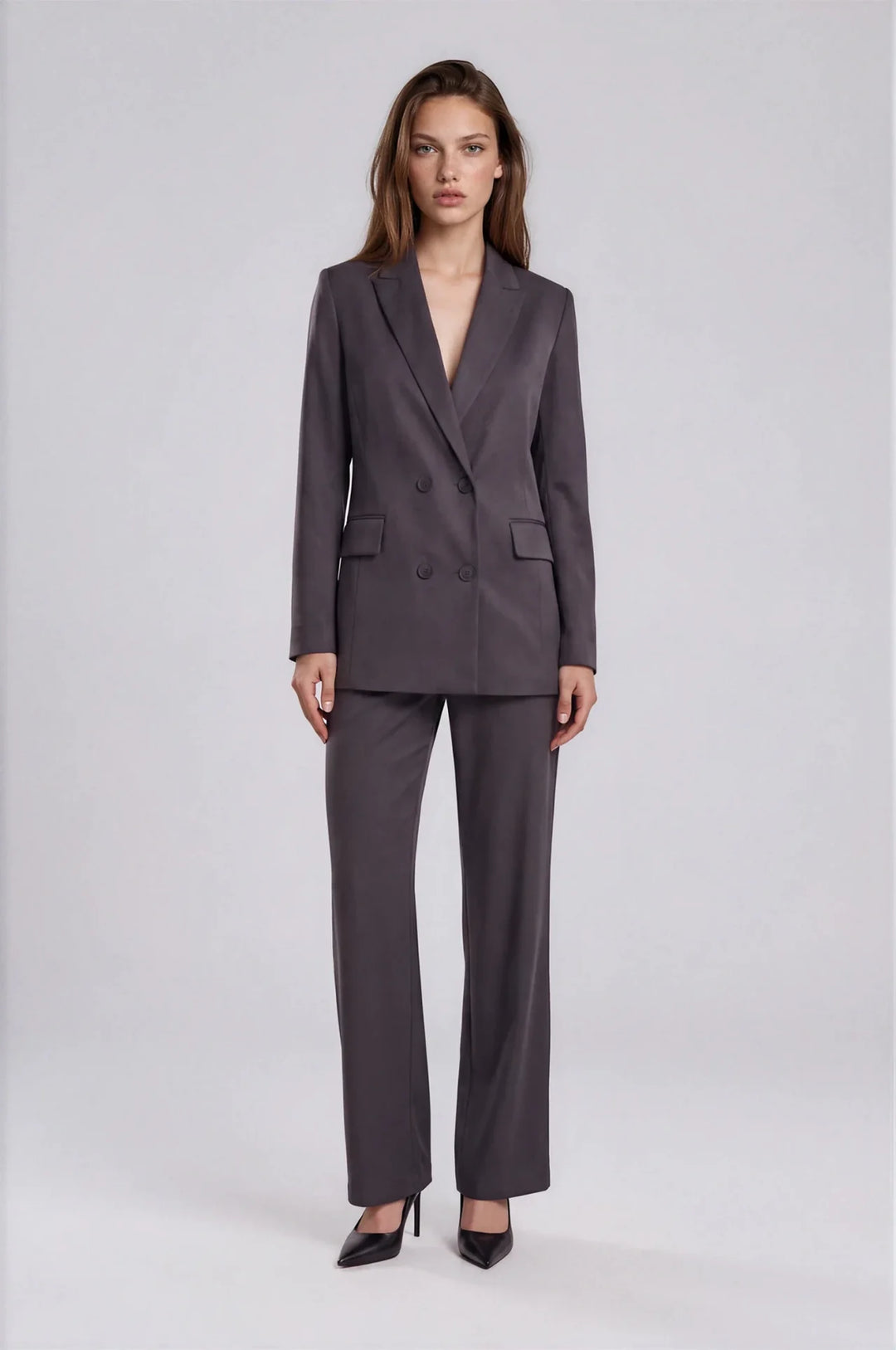 Pure &amp; Simple - Blazer croisé en satin