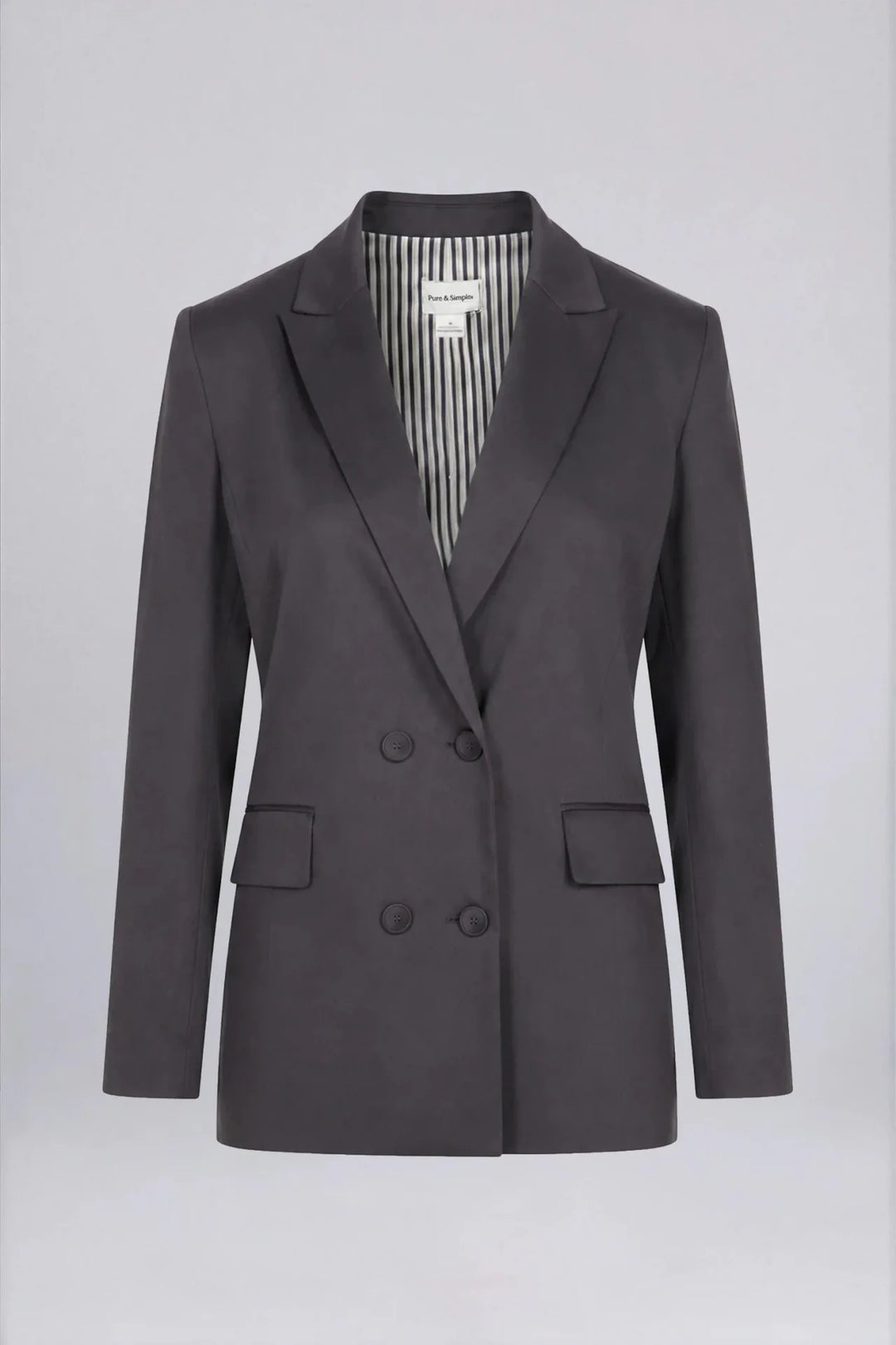 Pure &amp; Simple - Blazer croisé en satin