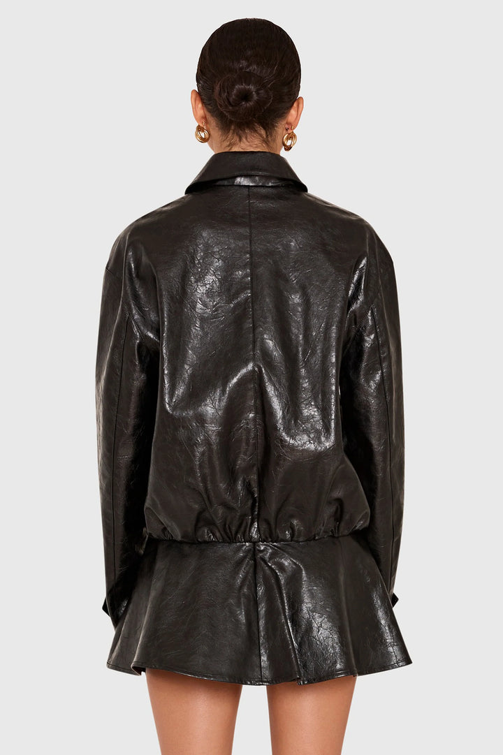 Amanda Uprichard - Veste Karla en similicuir