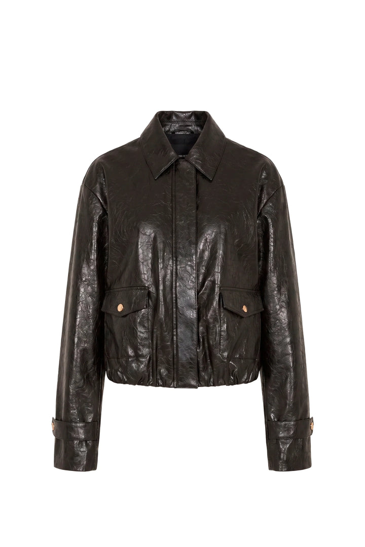 Amanda Uprichard - Veste Karla en similicuir