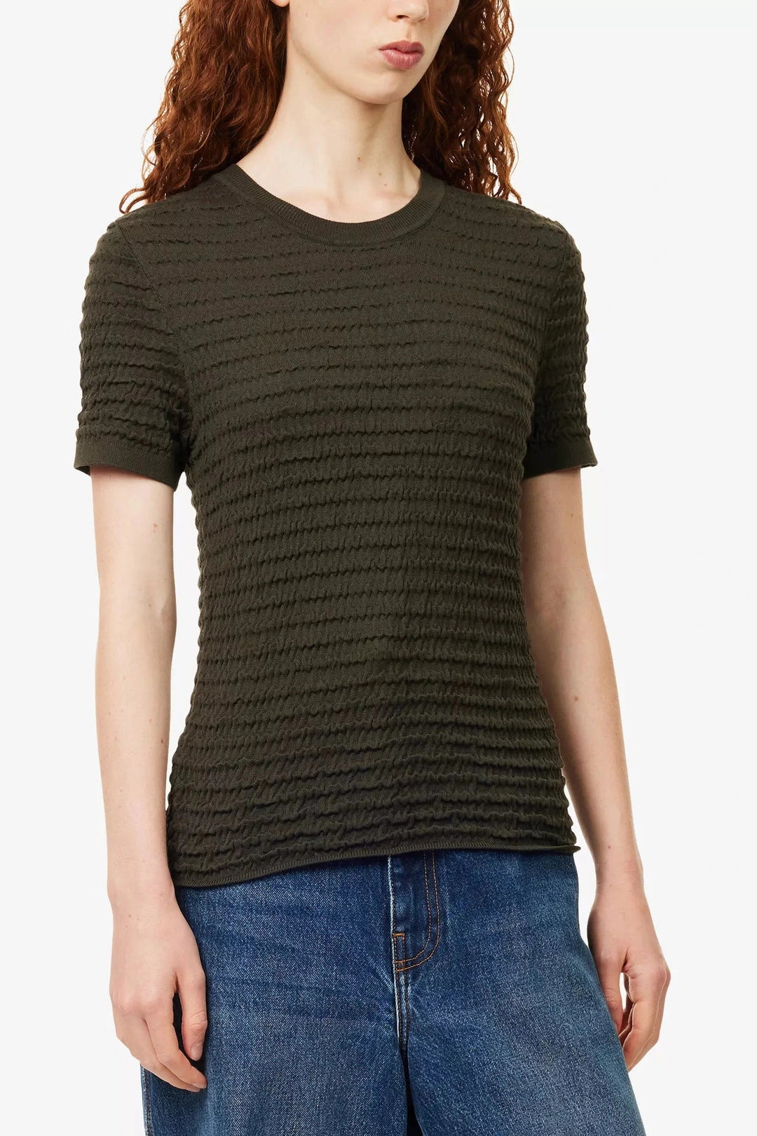 Frame - Pull The Smocked Short Sleeve