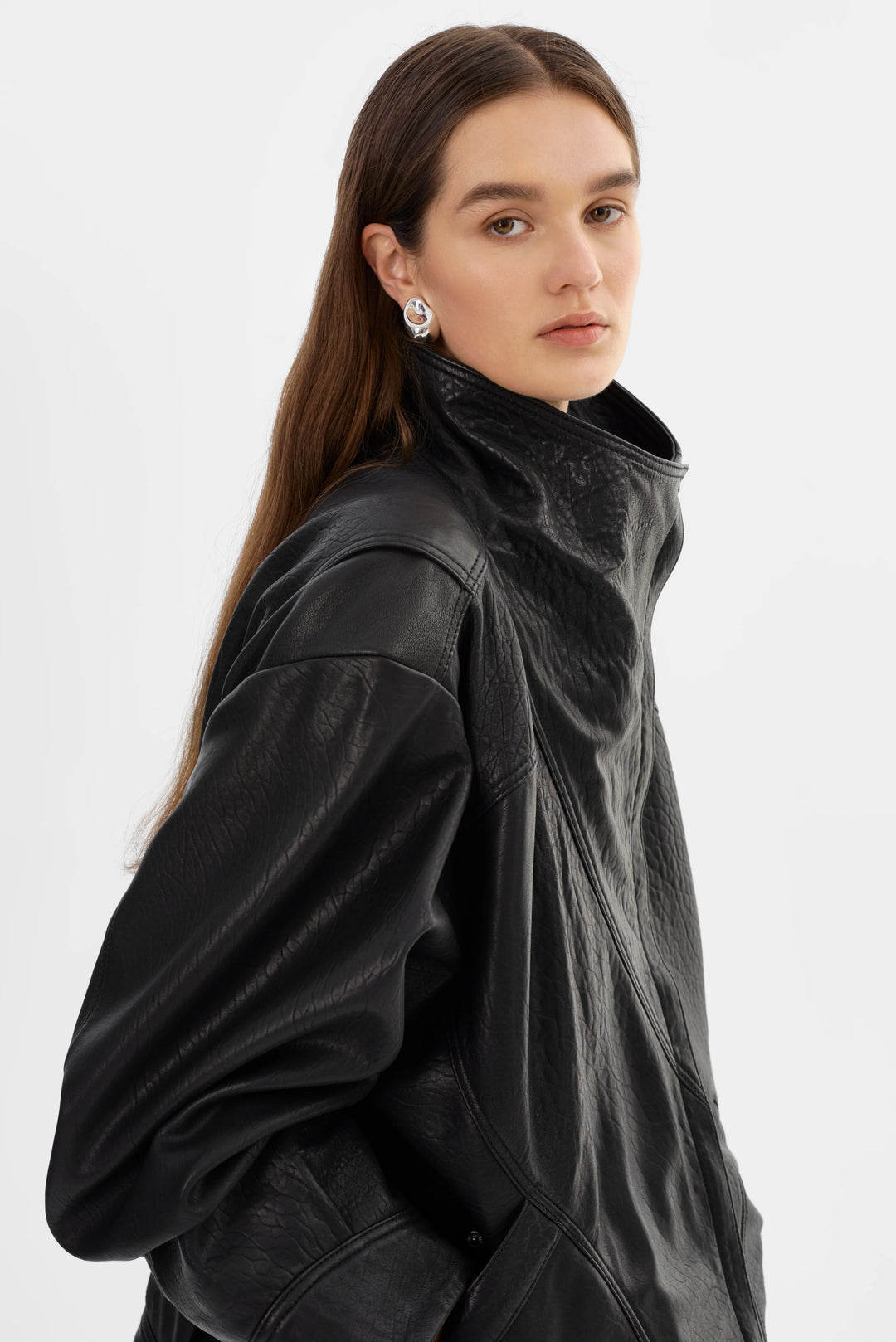 Lamarque - Ronja Oversized Leather Jacket