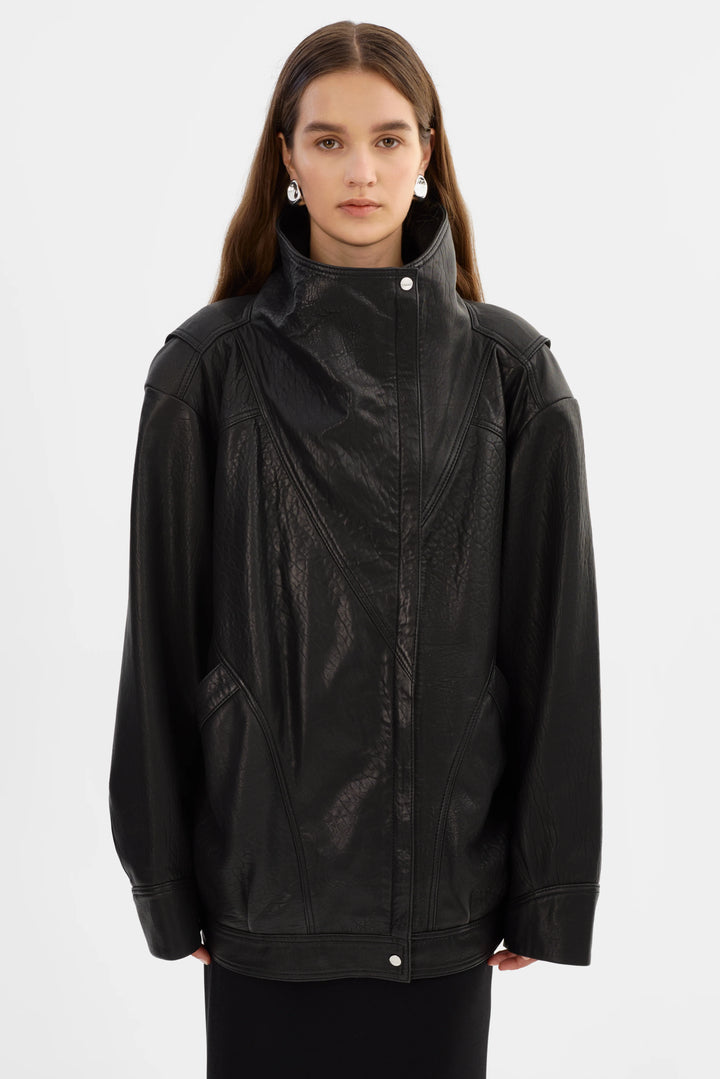 Lamarque - Ronja Oversized Leather Jacket