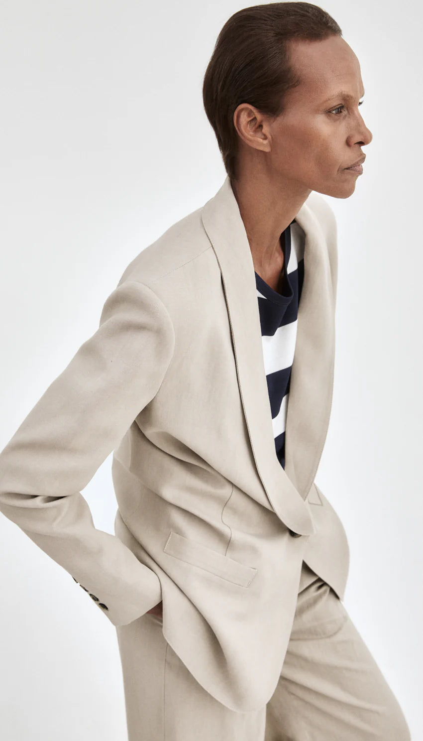 Smythe - Blazer oversize à col châle