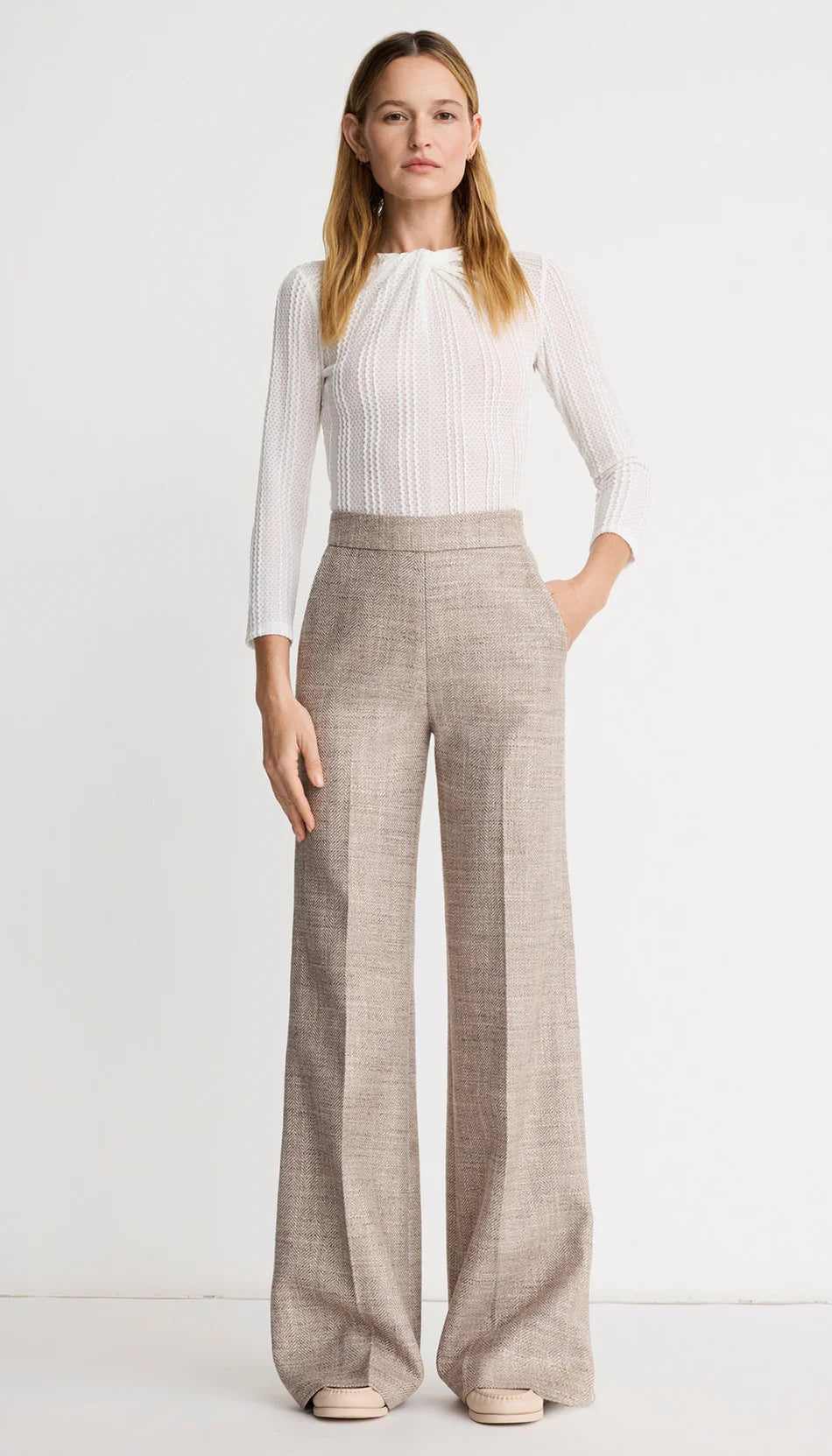 Smythe - Haut en maille à col torsadé