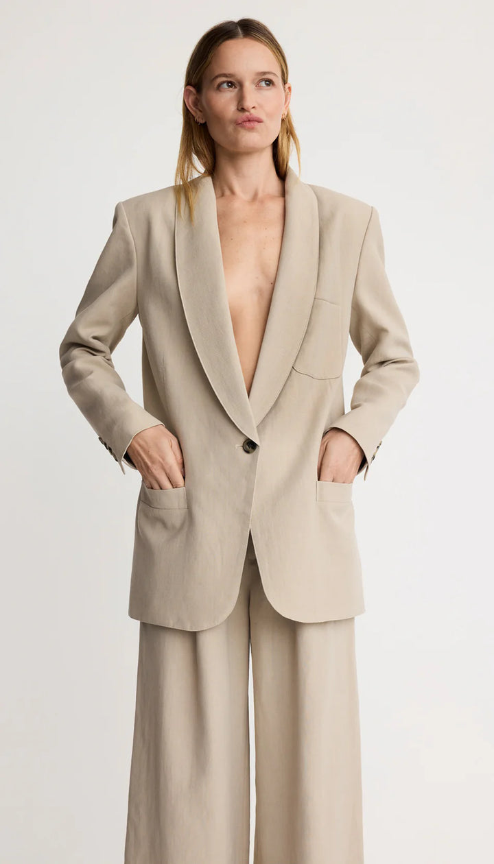 Smythe - Blazer oversize à col châle