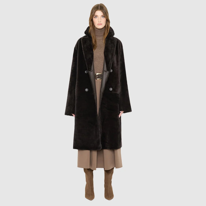 Hiso - Manteau réversible Elle