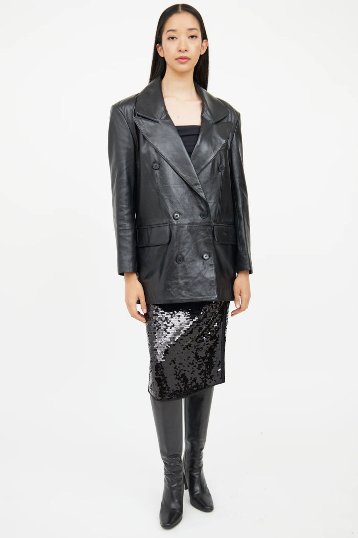 Smythe - Leather Car Coat