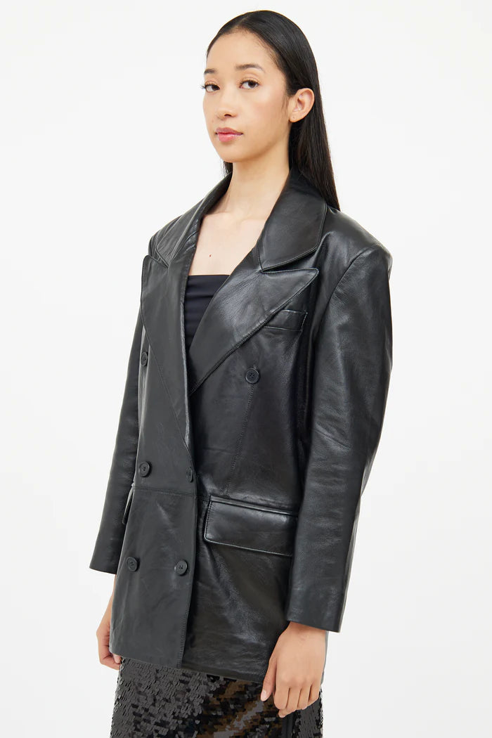 Smythe - Leather Car Coat