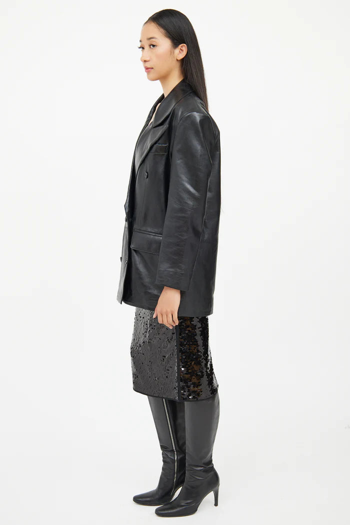 Smythe - Leather Car Coat