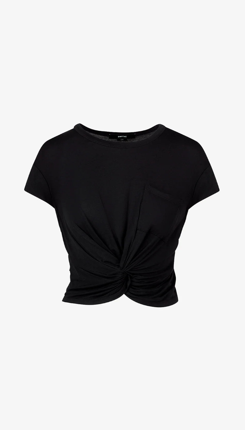 Smythe - T-Shirt with Twisted Front