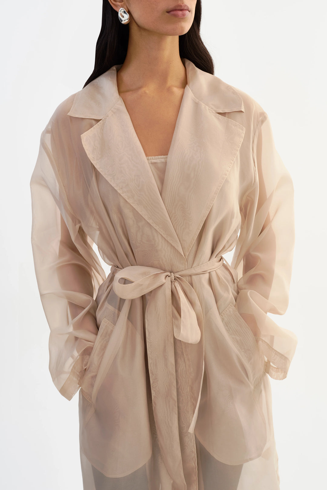 Lamarque - Manteau en organza Talise