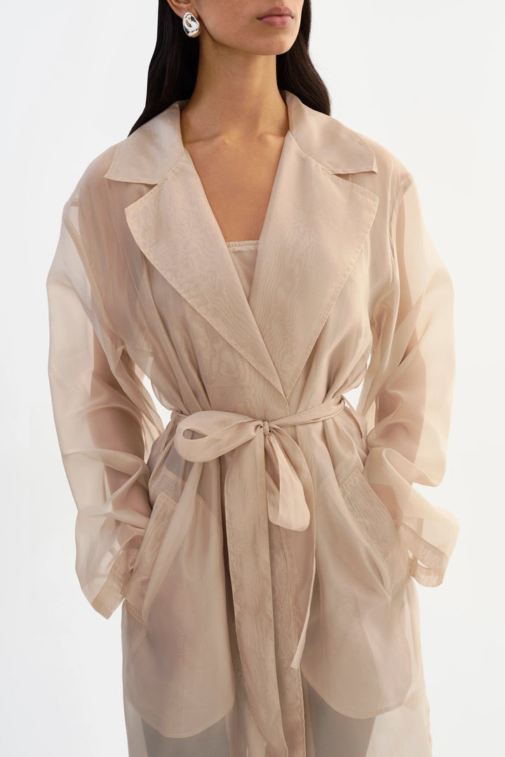 Lamarque - Manteau en organza Talise
