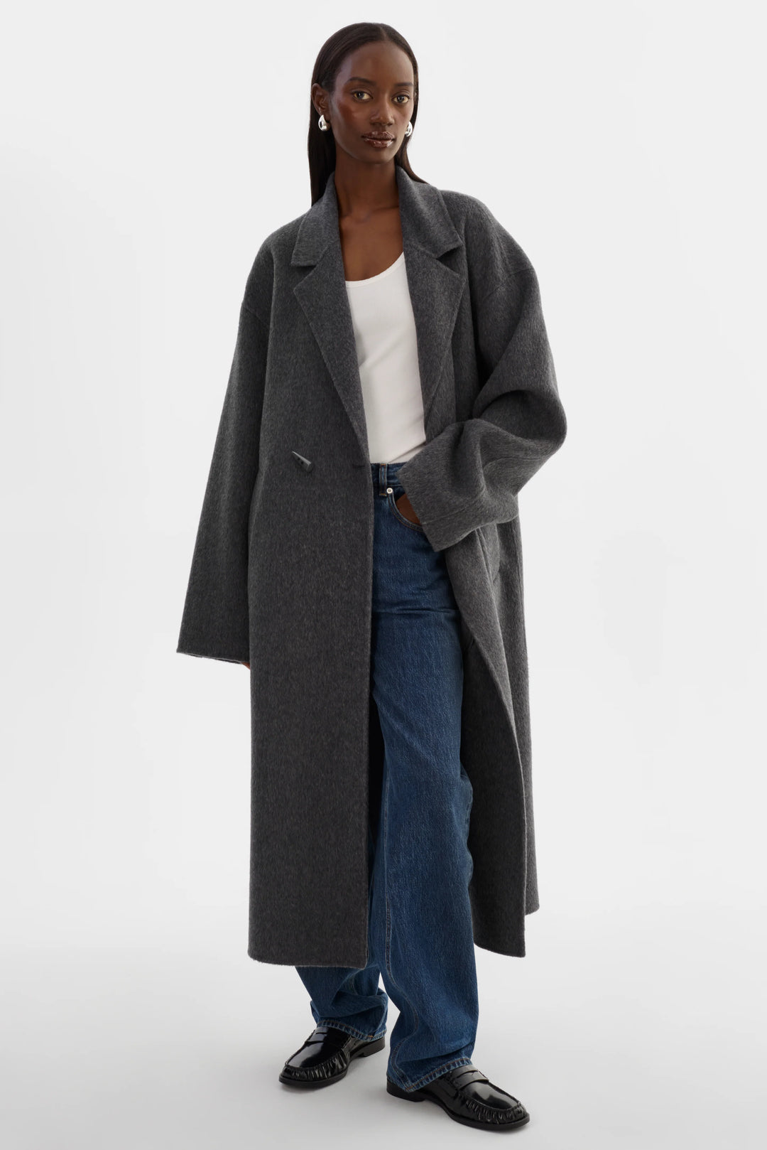 Lamarque - Manteau écharpe en laine Twila